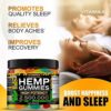 Vitamax Hemp Gummies - Great for Peace & Relaxation - 2,500,000 - Natural Fruit Flavors Tasty Relief – Made in USA – Relaxing Gummies – 100ct - Image 6