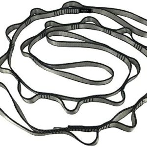 FOSER 2pcs Daisy Chains, Yoga Hammock Extension Strap, 23KN Adjustable Nylon Climbing Sling Fitness Pilates and Exercise Extend Strap