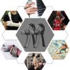 ALMAH Hand Grip Strengthener (2pack), Grip Strength Trainer, Hand Exerciser Adjustable Resistance 11-132 Lbs, Hand Gripper, Forearm Workout Training Equipment for Injury Recovery Athletes - Image 6