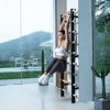 DHT Wood Stall Bar, Swedish Ladder Suspension Trainer with 9 Strategic Rods, for Home, Gym, School and Clinics - Image 5