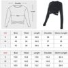 Women Workout Crop Tops Tummy Cross Sport Shirt Athletic Yoga Gym Activewear Tops - Image 6