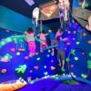 Atomik Rock Climbing Holds Bolt-On Hula Hoop Holder in Blue for Vertical Obstacle Courses - Image 3