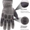 Safety Work Gloves for Men General Utility Work Gloves TPR Impact Reducing Work Gloves, Non-Slip Breathable Mechanics Gloves - Image 6