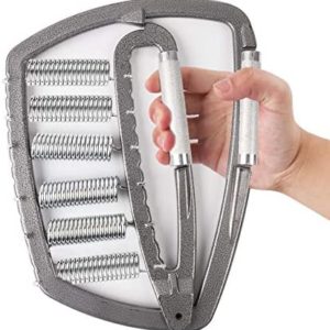 Professional Hand Grip Strengthener 200lbs-1200lbs, No Slip Metal Adjustable Heavy-Duty Finger Stretcher with Carry Bag,Weighted Great Wrist & Forearm Exercise, Arm Strength Builder, for Home Office &