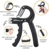 DRAGTIGER Hand Grip Strengthener Workout Kit (5 Pack) Forearm Grip Adjustable Resistance Hand Gripper, Finger Exerciser, Finger Stretcher, Grip Ring & Stress Relief Grip Ball for Athletes and Musician - Image 2