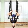 EASY BIG Aerial Yoga Swing Set - Yoga Hammock Swing Kit - 2 Extension Straps - Wide Flying Yoga Inversion Tool - Antigravity Ceiling Hanging Yoga Sling - Adult Kids Arial Toga - Image 5