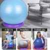 Bostar Exercise Ball Base Yoga Ball Stand Non-Slip Balance Ball Fixed Ring Balance Ball Stand for Pilates,Gym,Office or Home Workouts - Image 4