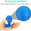 Vive Hand Squeeze Balls - Squishy Exercise Eggs Hand Therapy, Stress Relief, Arthritis & Grip Strength Therapy - Strength Trainer Equipment for Finger, Wrist, Carpal Tunnel - Squeezing Egg Trainer - Image 5
