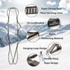 2pcs Adjustable Daisy Chain, 23KN Strong Nylon Daisy Chain for Aerial Yoga Hammock Swing Adjustable Aerial Silk Extension Belt Climbing Strap - Image 3