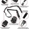 UnderAlert Two Point Sling Rifle Strap with Shoulder Pad and Rifle Sling Mount. Adjustable Gun Sling. Shotgun Sling. 2 Point Sling with Gift Box. - Image 3