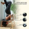 Restrial Life Yoga Inversion Bench- Headstand Bench for Home & Gym, Relieve Stress, Strengthen Core, Improve Sleep & Digestion - Image 3