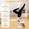 Giantex Yoga Headstand Bench w/VC Pads, Yoga Inversion Chair, Sturdy Wood Frame, Yoga Inversion Trainer, Relieve Fatigue and Shape Body, Idea for Workout, Fitness and Gym - Image 7