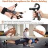 Hand Grip Strengthener - Adjustable Hand Exerciser and Finger Stretcher - Grip Strength Trainer for Muscle Building, Hand Therapy and Recovery - Relieve Pain for Arthritis, Carpal Tunnel - Image 6