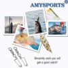 AMYSPORTS High Strength Fishing Snap Swivels Ball Bearing Swivels Stainless Fishing Swivels Saltwater Corrosion Resistance Barrel Swivel for Freshwater Fishing - Image 7