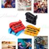 BBTO 4 Pieces Finger Strengthener Hand Exerciser Trainer Spring-Loaded Hand Grip Finger Exerciser Tool for Guitar Practice Rock Climbing Training and Physical Therapy - Image 5