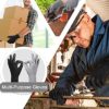 48 Pairs Ultra Thin Safety Work Gloves for Men and Women PU Coated Work Gloves Bulk Seamless Knit Gloves Garden Gloves Non Slip Grip Working Gloves for Workers, Gardeners, Drivers - Image 6