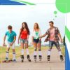 6 Pairs Roller Skate Socks Knee Socks Skating Athletic Sport Socks Striped Tube Sock for Men Women Girls Youth - Image 6
