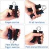 erduoduo Hand Grips for Strength Training,Soft Foam Hand Workout Grippers, Strengthen Hand Grip Exerciser,2 Pack - Image 3