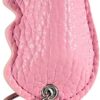 Pepper Defense PD-2P Pepper Spray Keychain w/ Pink Finger Grip Holster for Aim & Accuracy - Maximum Strength 10% OC Police Grade Formula - Emergency Non Lethal Self Defense (2) - Image 4