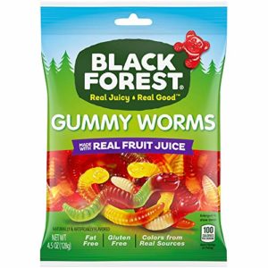 Black Forest Gummy Worms, 4.5 Ounce (Pack of 12)