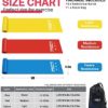 Resistance Bands Set - Exercise Bands for Physical Therapy,Yoga,Pilates,Rehab,Stretching and Home Workout,Stretch Bands of Different Strengths,Non-Latex Elastic1 - Image 6