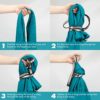 2pcs Adjustable Daisy Chain, 23KN Strong Nylon Daisy Chain for Aerial Yoga Hammock Swing Adjustable Aerial Silk Extension Belt Climbing Strap - Image 5