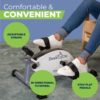 DeskCycle Under Desk Bike Pedal Exerciser - Portable Foot Exercise Cycle for Sitting with LCD Display - Mini Stationary Peddler for Adults & Seniors, Physical Therapy Workout Equipment - Image 3
