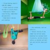Aerial Yoga Swing Set,L:5M W:2.8M Anti Gravity Hammock Lnversion Exercises Lnclude 2 Carabiner,2 Daisy Chain, 1 Hanging Instructions.… - Image 3