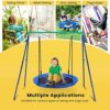 VIVOHOME Metal Frame Full Steel Swing Stand, Hold up to 440 lbs, Saucer Swing NOT Included - Image 6