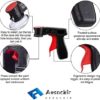 Aesackir 2 Pack Sprayer Machine Full Hand Grip,Instant Aerosol Trigger Handle,Reusable Universal Spray Handle Grip,Full Hand Grip Universal Fit,Spray Can Grip for Spray Paint,Painting(Black+Red) - Image 3
