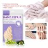 5 Pairs Hands Moisturizing Gloves, Hand Skin Repair Renew Mask Infused Collagen, Vitamins + Natural Plant Extracts for Dry, Aging, Cracked Hands (5 Pairs Hand mask) - Image 3