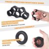 DRAGTIGER Hand Grip Strengthener Workout Kit (5 Pack) Forearm Grip Adjustable Resistance Hand Gripper, Finger Exerciser, Finger Stretcher, Grip Ring & Stress Relief Grip Ball for Athletes and Musician - Image 3