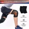 YICYC Volleyball Knee Pads for Dancers, Soft Breathable Knee Pads for Men Women Kids Knees Protective, Knee Brace for Volleyball Football Dance Yoga Tennis Running Cycling Workout Climbing - Image 3