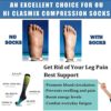 Graduated Medical Compression Socks for Women&Men 20-30mmhg Knee High Sock - Image 3