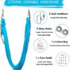 SKYPHAROS 5.5 Yards Aerial Silks Yoga Swing Set - Aerial Yoga Hammock Kit Anti-Gravity Flying for Fitness, Low/Non Stretch Nylon Tricot Fabric Hardware Included for Dance - Image 2