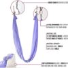 HEALTHYMODELLIFE PINC Active Silk Aerial Yoga Swing & Hammock Kit for Improved Yoga Inversions, Flexibility & Core Strength - Image 6