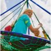 Sky Island Custom Steel Platform Swing Stand with Spinner Attachment, 400 lb Max Weight - Image 3