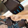 MKAS Workout Cycling Gym Gloves Full Finger Breathable Mountain Bike Motorcycle Touchscreen Lightweight Gloves with Non-Slip Silica Gel Palm Grip for Women Men Bicycle Fitness Training - Image 2