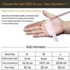 MKAS Workout Cycling Gym Gloves Full Finger Breathable Mountain Bike Motorcycle Touchscreen Lightweight Gloves with Non-Slip Silica Gel Palm Grip for Women Men Bicycle Fitness Training - Image 6