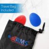 RMS 4-Pack Hand Exercise Balls - Physical & Occupational Therapy Kit for Strengthening Grip & Reducing Stiffness - Arthritis Pain Relief Exerciser for Rehabilitation, Fidget, Stress Relief - Image 6
