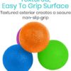 Vive Squeeze Balls for Hand Therapy, Exercise, Arthritis - Grip Strengthener Occupational Equipment for Finger, Wrist, Carpal Tunnel, Pain Relief, Stress - Resistance Strength Squeezing Egg Trainer - Image 9
