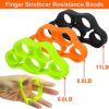 Hand Grip Exerciser Strengthener Kit - 8 Pack Hand Grip Trainer, Include Grip Strengthener, Finger Stretcher, Grip Strength Ring, Finger Exerciser, Stress Relief Ball, for Muscle Build and Recovery - Image 3