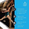Uplift Active Aerial Hoop/Lyra - Single Point, Stainless Steel, Lightweight, Strength Tested - Image 6