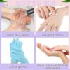 3 Pairs Moisturizing Gloves Aloe Spa Hand Moisture Glove Infused Hydrating Cracked Hand Moisturizer Gloves for Dry Hands Overnight Chapped Skin - Image 3