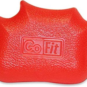 GoFit Strengthening Gel Hand Grip - Firm Resistance,Red