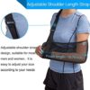 Mesh Arm Shoulder Sling - Medical Shoulder Immobilizer for Shower - Adjustable Arm Brace for Torn Rotator Cuff Injury - Right Left Arm for Men Women - Shower Sling for Elbow, Wrist (updated version ) - Image 3