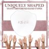 Wrinkle Patches for Dry Hands - 4PAIRS Silicone Wrinkle Patches w/ 1PAIR Gloves to Hold the Hand Wrinkle Pad in Place- Perfect With Chest Wrinkle Pads, Face Wrinkle Patches or Neck Wrinkle Patches - Image 4