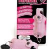 Pepper Defense PD-2P Pepper Spray Keychain w/ Pink Finger Grip Holster for Aim & Accuracy - Maximum Strength 10% OC Police Grade Formula - Emergency Non Lethal Self Defense (2) - Image 3