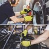 2 Pairs Light Duty Work Gloves Hedge Trimming Gardening Warehouse Job Home Improvement Car Repair Utility Glove for Men Women - Image 6