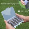 Beoccudo Fishing Swivels Snap Swivels 210pcs Barrel Swivels with Snaps, Fishing Swivels Saltwater Freshwater Snap Connector - Image 6